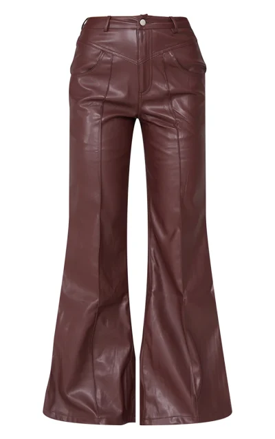 Pretty Little Things spodnie ze sztucznej skóry