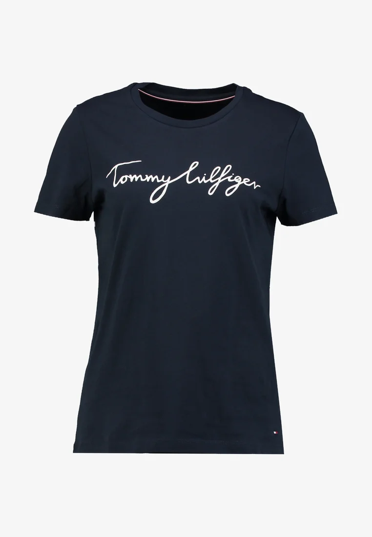 Tommy Hilfiger – T-Shirt Heritage Crew Neck Graphic Tee - obrazek 3