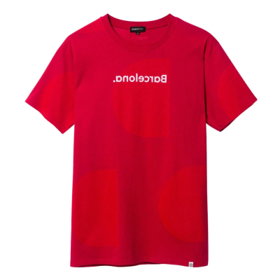 Desigual koszulka Barcelona czerwona