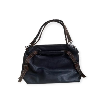 Torebka skóra naturalna czarny